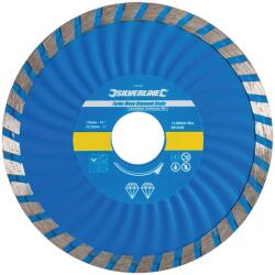 Silverline Diamant de tăiere Disc - Turbo Wave - 115 × 22.23 mm Silverline (868588) Disc de taiere
