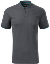 MALFINI Tricou polo bărbați Diamond - Deschisă antracit | XL (2738316)