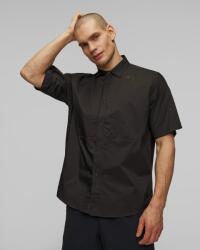 Goldwin Cămașă Pentru Bărbați Goldwin Pertex Equilibrium S/s Wind Shirt Neagră