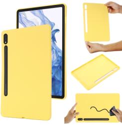  RUBBER Husă de protecție pentru Samsung Galaxy Tab S9 galbenă