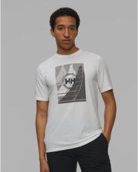 Helly Hansen Tricou Pentru Bărbați Helly Hansen Hp Race Graphic Alb