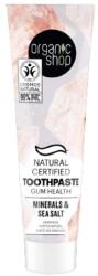 Organic Shop minősített fogkrém az egészséges ínyért ásványokkal és tengeri sóval, 100 g