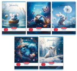 Herlitz füzet A5/12-32 3. osztályos vonalas Wonderland (400200793)
