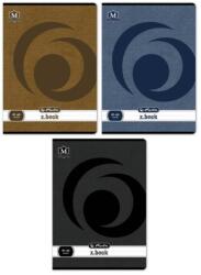 Herlitz füzet A4/81-60 vonalas, soft touch, Montana (400200750)
