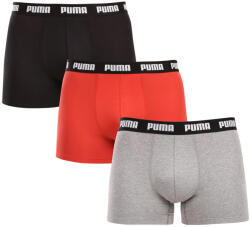 PUMA 3PACK Férfi boxeralsó Puma többszínű (701226820 011) L