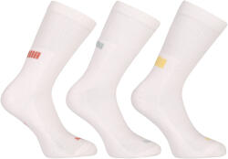 PUMA 3PACK fehér Puma hosszú zokni (701222067 014) L