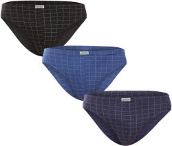 Andrie 3PACK férfi slipek Andrie többszínű (PS 3582) XL