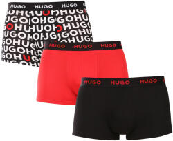 HUGO 3PACK Férfi boxeralsó HUGO többszínű (50532550 963) XXL