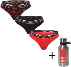 HUGO 3PACK női tanga HUGO többszínű (50495870 996) M