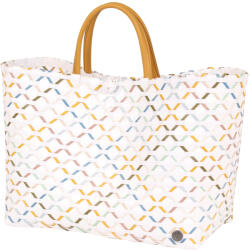 Handedby ÂŽ SUMMER SHADES Shopper - P11 mustard mix on white (handedby51235)