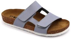 LEON 4051 LEON Comfort női bőr papucs (LEON5723-kĂŠk orlando39)