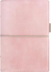 Filofax Kalendárium, gyűrűs, betétlapokkal, A5 méret, FILOFAX, Domino Soft, pasztell rózsaszín
