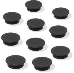 Sigel Mágneskorong, 25 mm, 10 db/csomag, SIGEL, fekete - officeland