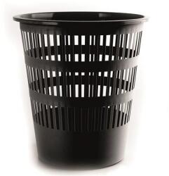 Donau Papírkosár, 12 liter, DONAU, fekete