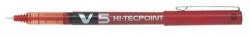 Pilot Rollertoll, 0, 3 mm, tűhegyű, PILOT Hi-Tecpoint V5, piros