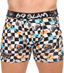 69SLAM Férfi boxeralsó 69SLAM fit bambusz PUGTASTIC GILBERT PUGTASTIC GILBERT (MPBPTC-BB) L