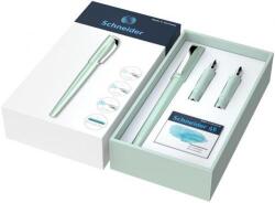 Schneider Töltőtoll ajándékszett, 1, 1 mm, ajándék 1, 5 és 1, 8 mm-es tollheggyel, SCHNEIDER Callissima, mentazöld