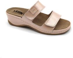 LEON 2020 LEON Comfort női bőr papucs (LEON2546-losos36)