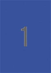 APLI Etikett, 210x297 mm, színes, APLI, kék, 20 etikett/csomag - officeland