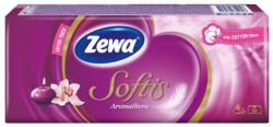 Zewa Papír zsebkendő, 4 rétegű, 10x9 db, ZEWA Softis, aromatherapia - officeland