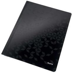 Leitz Gyorsfűző, laminált karton, A4, LEITZ Wow, fekete - officeland