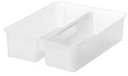 Smartstore Kivehető rendező- és tárolóelem Classic 15 dobozhoz, 2 rekeszes, fogantyúval, SMARTSTORE, átlátszó - officeland