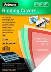 Fellowes Előlap, A4, 180 mikron, FELLOWES, víztiszta