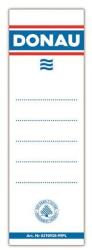 Donau Cserecímke, iratrendezőhöz, kétoldalas, 48x153 mm, DONAU, fehér