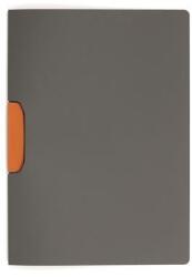 DURABLE Gyorsfűző, klipes, A4, DURABLE DURASWING COLOR 30, narancssárga