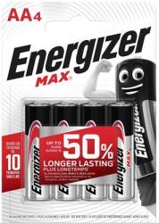 Energizer Elem, AA ceruza, 4 db, ENERGIZER Max