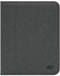 WEDO Konferencia mappa, A4, poliészter, cipzáras, WEDO College, szürke