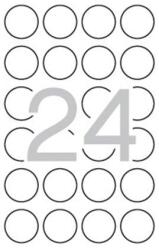 APLI Etikett, 40 mm kör, biztonsági, APLI, 240 etikett/csomag - officeland