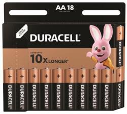 Duracell Elem, AA ceruza, 18 db, DURACELL Basic - officeland