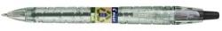 Pilot Golyóstoll, 0, 27 mm, nyomógombos, PILOT B2P EcoBall, fekete