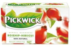 Pickwick Herba tea, 20x2, 5 g, PICKWICK, csipkebogyó hibiszkusszal