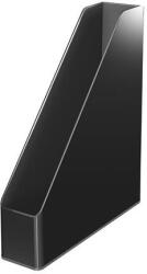 Leitz Iratpapucs, műanyag, 73 mm, kettős színhatású, LEITZ Duo, fekete - officeland