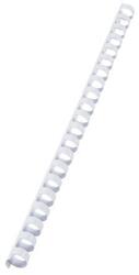 Victoria Spirál, műanyag, 12 mm, 56-80 lap, VICTORIA, fehér