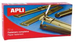 APLI Lefűzőlapocska, fém, 50 db-os, APLI