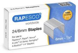 Rapesco Tűzőkapocs, 24/6, horganyzott, RAPESCO
