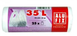 Alufix Szemeteszsák, köthető füllel, 35 l, 25 db, ALUFIX
