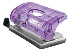 Rapid Lyukasztó, mini, kétlyukú, 10 lap, RAPID, Colour` Breeze, levendula