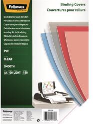 Fellowes Előlap, A4, 150 mikron, FELLOWES, víztiszta