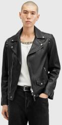 AllSaints bőrdzseki CROW férfi, fekete, átmeneti, M053LB - fekete XL
