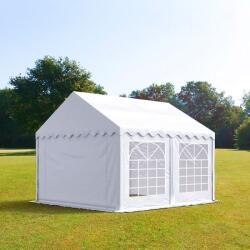 TOOLPORT Parti sátor, 3x4m, PVC ponyva, fehér Sörsátor, Rendezvény sátor - (6152)