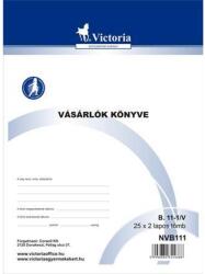 Victoria Vásárlók könyve, A4, 25x2 példányos, 10 tömb (B.11-1/V)