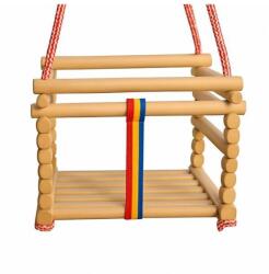 Baby Mix bükkfa gyerek hinta - természetes - babyboxstore
