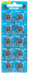 Vinnic alkáli gombelem G8 AG8 LR55 LR1120 10 db (4898338008081)