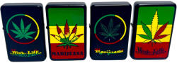  Benzines Öngyújtó Atomic Cannabis (1db-os) 2929405 (rf2929405)