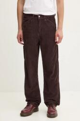Levi's pamut nadrág barna, egyenes, 568 LOOSE STRT - barna 34/34