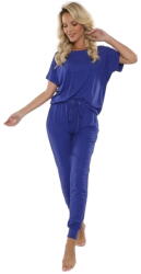 De Lafense Pijama dama DE LAFENSE 524 PAULA albastru închis I: XL (31420 XL)